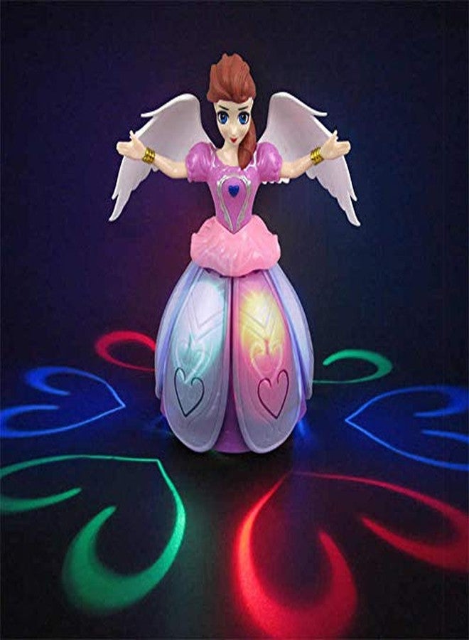 iChoice Angel Girl with Light and Music, Dancing Rotating Musical Fairy Princes Angel Doll Toy for Kids (Angel Girl). - Image 2